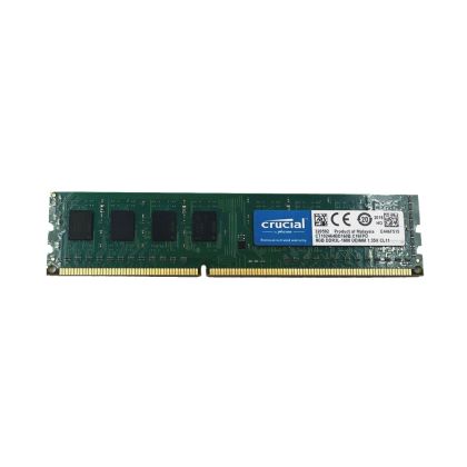CT102464BD160B.C16FPD | Crucial 8GB 1600MHz DDR3 PC3-12800 Non-ECC CL11 240-Pin (LV) DIMM 1.35V dual Rank Memory Module