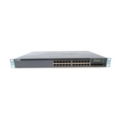EX3300-24P | Juniper 24-Port 1GbE PoE+ Rack mountable Network Switch with 4-Port 1/10GbE SFP+