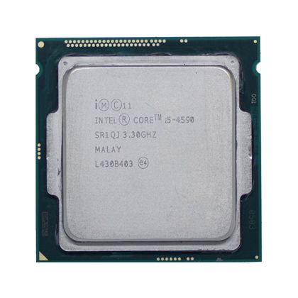 SR1QJ | Intel Core i5-4590 Quad Core 3.30GHz 5.00GT/s DMI2 6MB L3 Cache Socket LGA1150 Desktop Processor