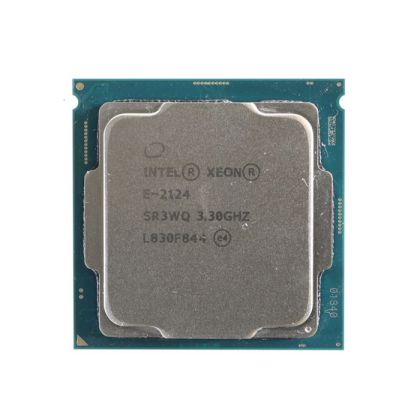 SR3WQ | Intel Xeon E-2124 Quad-Core 3.30GHz 8.00GT/s DMI3 8MB Cache Socket FCLGA1151 Processor