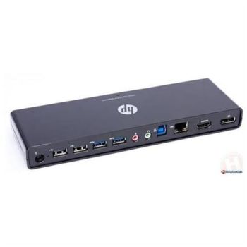 444707-001 | HP Advanced Docking Station with 135Watt Smart AC Adapter for HP Business Notebook