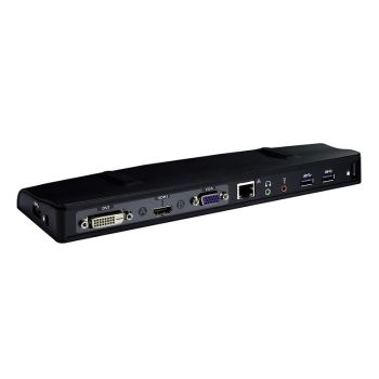 A9B77AA#ABA | HP Ultra-Slim Docking Station with 4 x USB / VGA and Ethernet Port for EliteBook 2570p / 8470p Notebook series