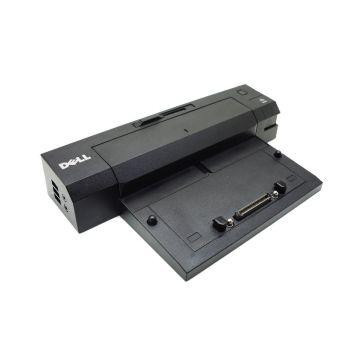 F310C | Dell E-Port Plus II USB 3.0 Advanced Port Replicator with PA-3E 130-Watts AC Adapter for Latitude E-Family Laptops