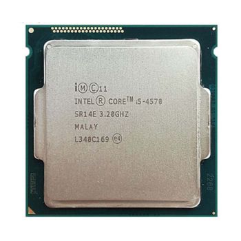 SR14E | Intel Core i5-4570 Quad Core 3.20GHz 5.00GT/s DMI2 6MB L3 Cache Socket FCLGA1150 Desktop Processor