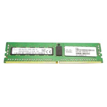UCS-MR-1X081RU-G | Cisco 8GB 2133MHz DDR4 PC4-17000 ECC Registered CL15 288-Pin DIMM 1.2V Single Rank x4 Memory Module