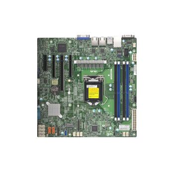 MBD-X12STL-F-B | Supermicro Xeon E-2300 Socket LGA1200 DDR4 SATA M.2 PCI-Express SupPorted Micro-ATX Workstation Motherboard