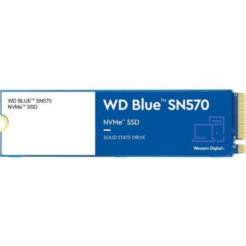 WDBB9E0010BNC | Western Digital Blue SN570 1TB PCI Express 3.0 X4 NVMe 3D NAND TLC M.2 2280 Solid State Drive (SSD)
