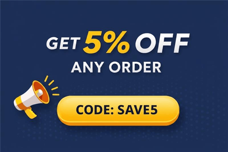 Get Off 5%